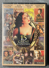 15 Great Cinema 2011 DVD New With Hollywood's Great Stars