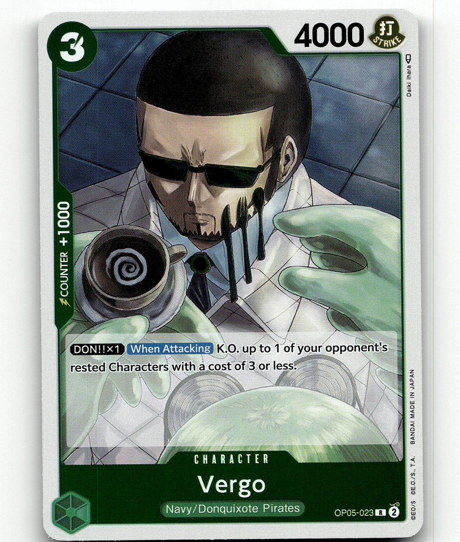 One Piece Card Game Vergo - Awakening of the New Era | eBay
