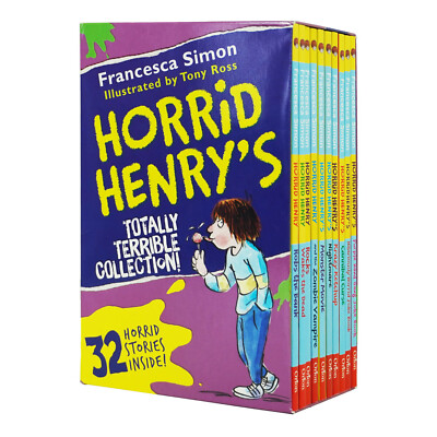 Horrid Henry's Totally Terrible 10 Books Set by Francesca Simon