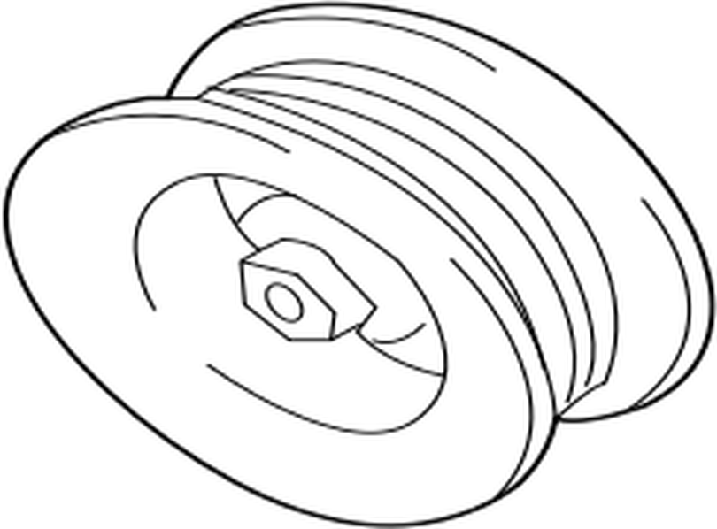 27415-0W063 Toyota Pulley, alternator w/clutch 274150W063, New 
