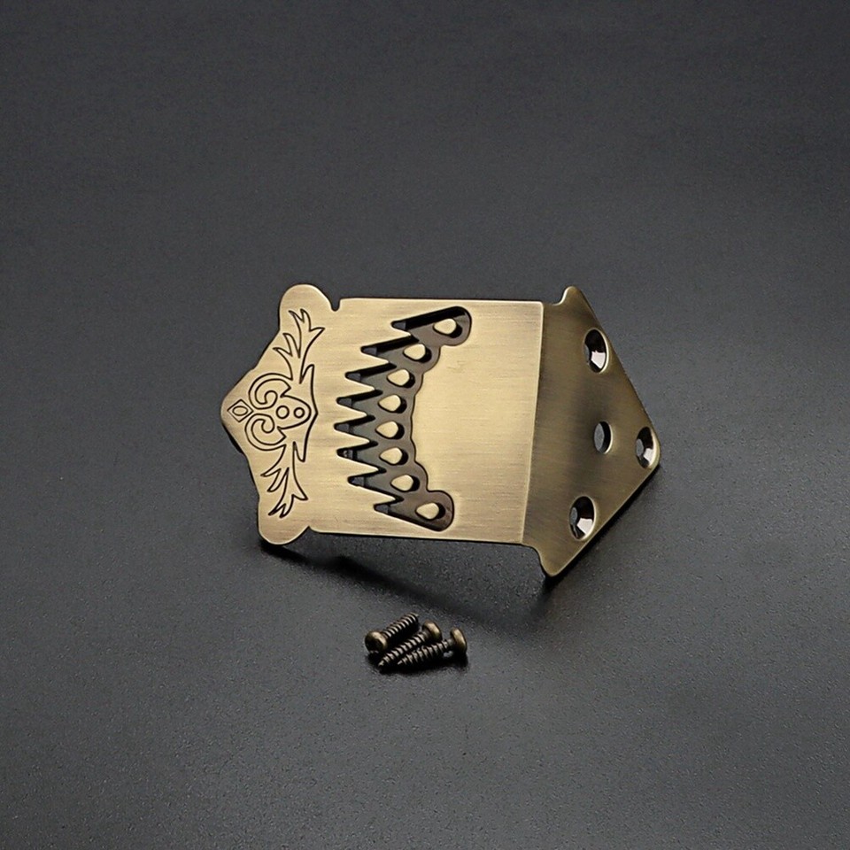 Mandolin Bronze Tailpiece for 8 String 36 String Guitar Parts