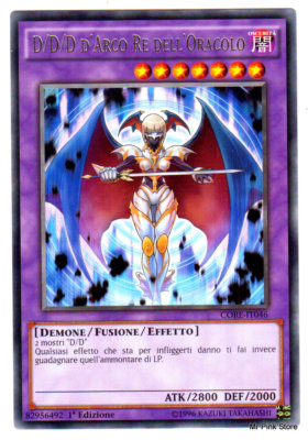 D/D/D'ARCO RE DELL' ORACOLO Selten auf Italienisch CORE-IT046 YUGIOH