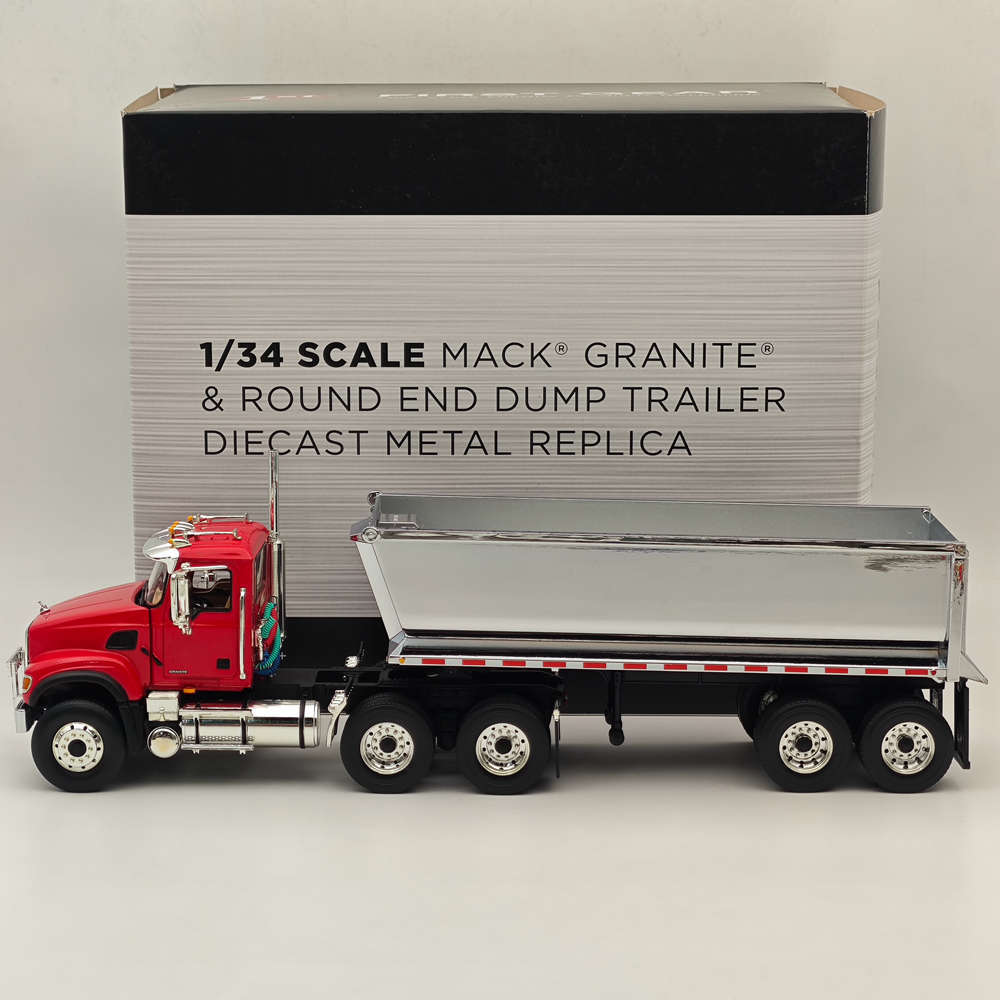 Mack Diecast Trucks Mack Granite Truck W/Extendable Crane Crate
