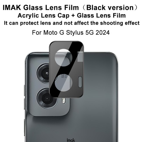 IMAK HD Integrierter Kameraschutz Glas Linse Folie für Moto G Stylus 5G 2024 - Bild 5 von 15
