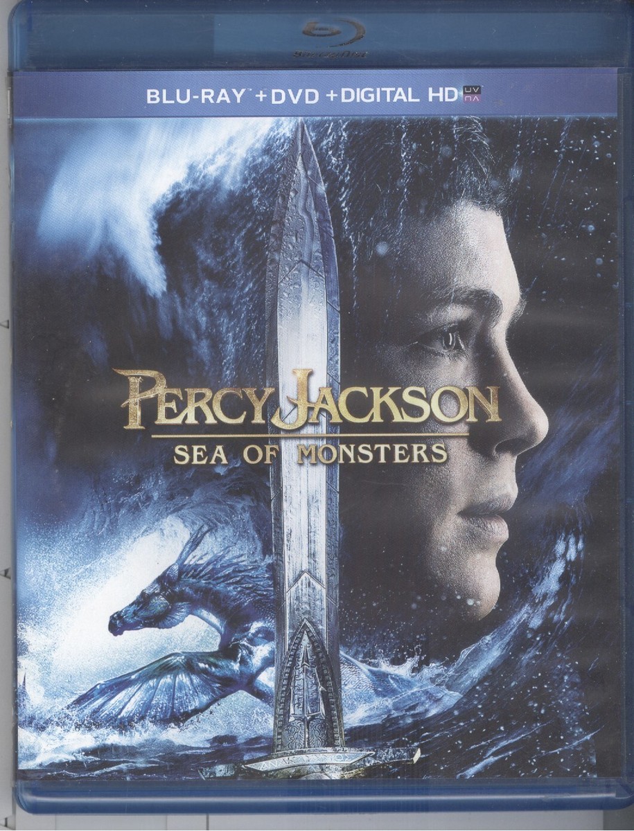 Percy Jackson Sea Of Monsters (2013 2-Disc DVD + Blu-ray) Logan
