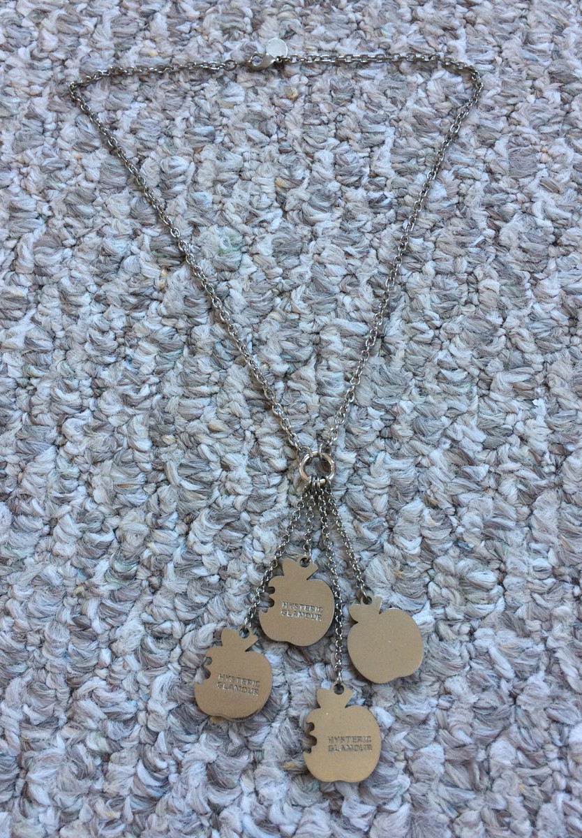 【希少】HYSTERIC GLAMOUR アップルチャーム 4連 ネックレス Hysteric Glamour Skull Apple Charm Necklace | eBay