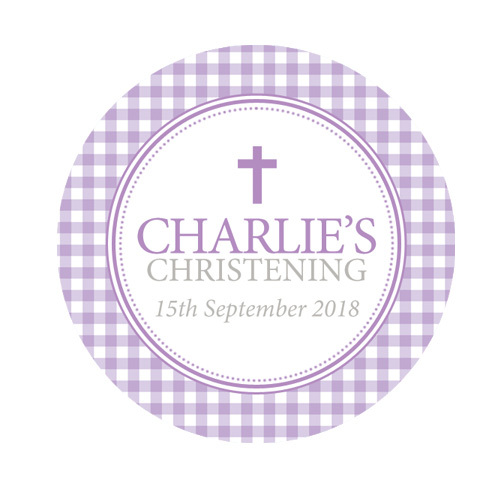 Personalised Baby Boy Girl Christening Holy Communion Stickers Labels Thank You - Picture 9 of 9