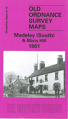 Madeley (South) & Blists Hill 1901: Shropshire Sheet 43.15: Madeley (south) and