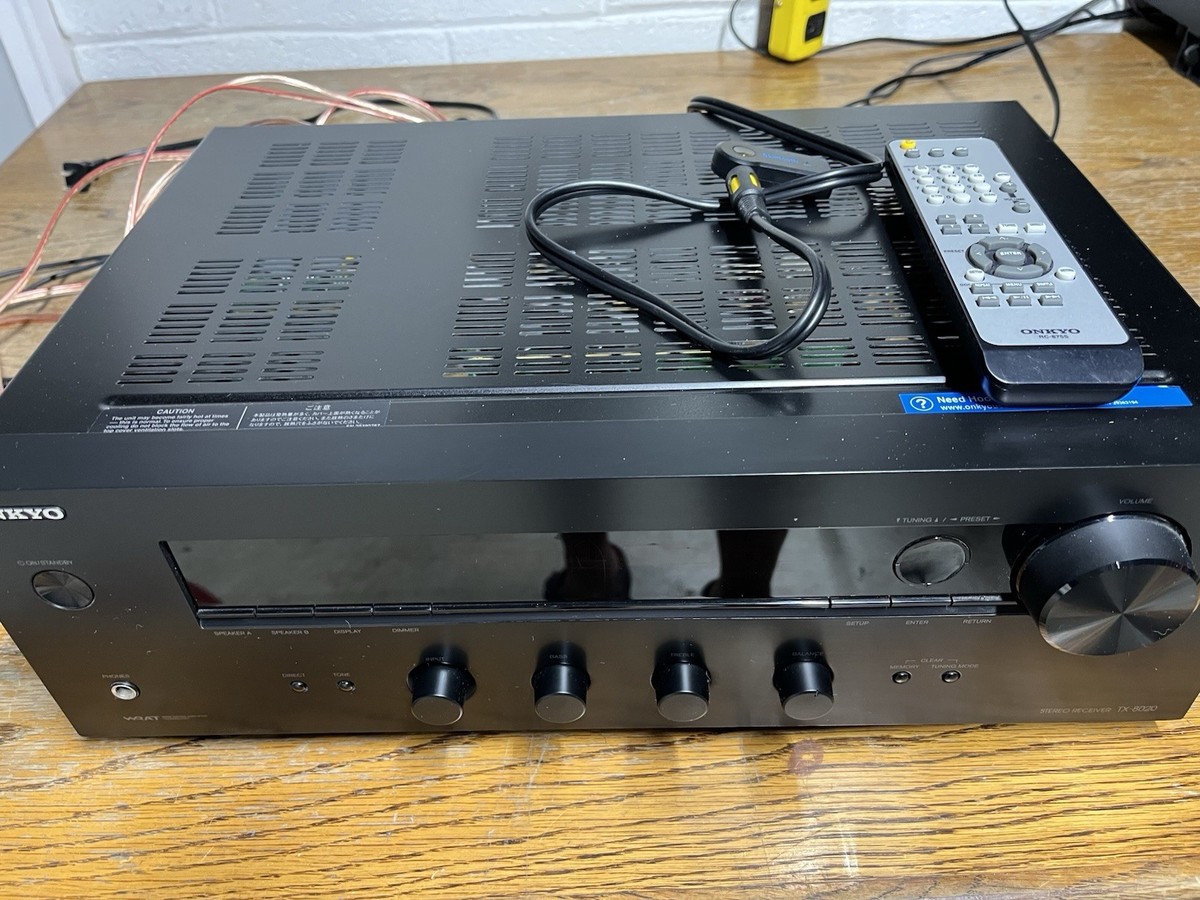 Onkyo TX8020 2 Channel Stereo Receiver - Black for sale online | eBay