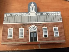 The Cat’s Meow Nantucket Scaffale in Legno Ufficio Postale 1996 Firmato