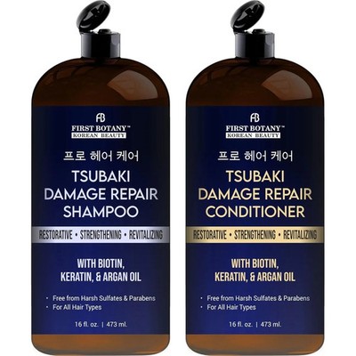 First Botany Damage Repair Shampoo & Conditioner 16 fl oz