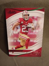 2025 Panini Absolute - Christian McCaffrey #49 Green Parallel 