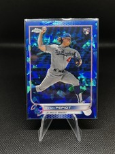 2022 Topps Chrome Update Sapphire Edition Ryan Pepiot US109 RC Tampa Bay Rays