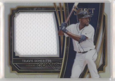 2020 Select Rookie Jumbo Swatches Holo Prizm 44/250 Travis Demeritte RC 0c2y