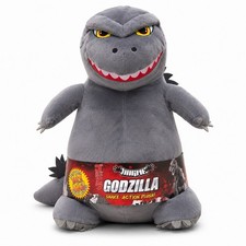 Godzilla HugMe Shake Action Plush 15&rdquo; Gray Monster Interactive Plush Toy w/ Tag