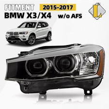 Hidxenon Headlight For 2015-2017 Bmw X3x4 F25 F26 Wo Afs Left Driver Side Hidxenon Headlight For 2015-2017 Bmw X3x4 F25 F26 Wo Afs Left Driver Side