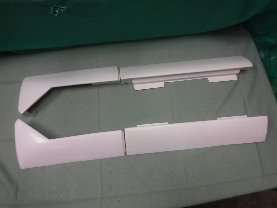 New Blem 1963 1965 Buick Riviera New Armrest Bases Set Deluxe - Image 2 of 4