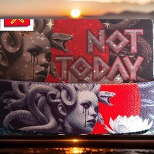ZOX NOT TODAY Strap W/ Card. (Size Medium)  -...