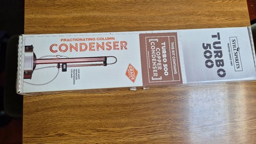 Still Spirits T500 Column & Condenser – Reflux Distillation. Used,