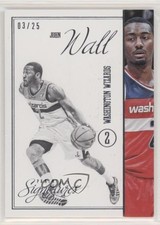 2012-13 Panini Signatures Stars 3/25 John Wall #80 7y2