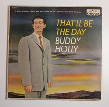 Buddy Holly - That'll Be The Day (Mono Vinyl LP, 1958) Decca Records DL 8707