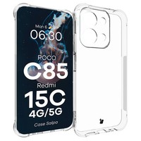 HandyhüLle FüR Xiaomi Redmi 15C 4G/5G, Poco C85 4G Bizon Case Cover Transparent