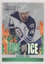 2013-14 Panini Select Fire on Ice Stars Green Prizm /25 Andrew Ladd #FS-40 7b2