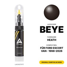 Lackstift F&uuml;r Ford Escort Van BEYE Heath Set Profi Lack Reparatur Kit