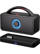 5.8 GHz Wireless TV Speakers for Hard of Hearing Seniors, Portable TV...