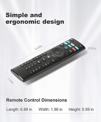 Control Remoto Para Vizio Smart TV Televisores Multiples Modelos Universal Vizio