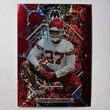 2023 Panini Mosaic #298 Chamarri Conner Red Sparkle Rookie COLOR MATCH 🔥