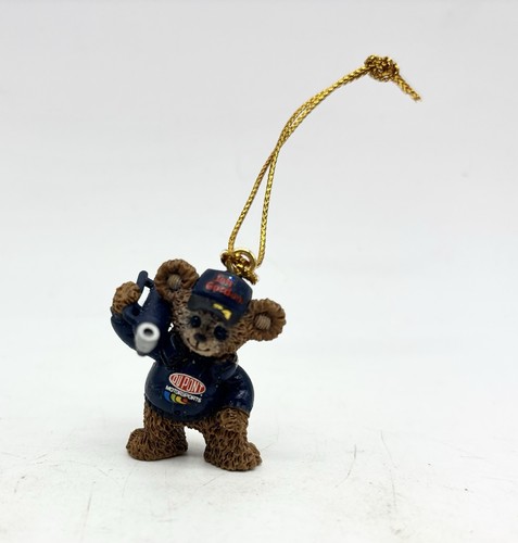 NASCAR Jeff Gordon Mark Martin Bear Pit Crew Mini Christmas Tree Ornament Lot 8 - Picture 3 of 13