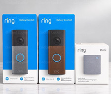 Ring Battery Video Doorbell 2K with + Chime 3rd Gen | Brand New 📦