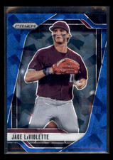 2025 Panini Prizm - Jace LaViolette #42 Blue Ice Prizm