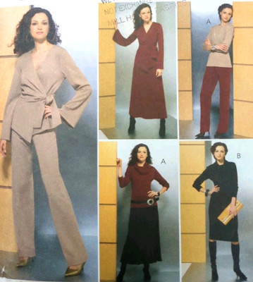 2004 McCall's M460 Nancy Zieman Easy Knit Wardrobe Schnittmuster Gr.8-22 UNCUT