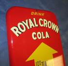 Vintage RC ROYAL CROWN COLA Soda Thermometer Sign 1951 Colors Look Fantastic~WOW — photo 9