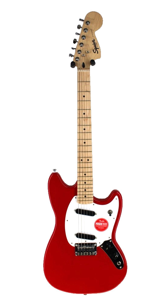 Squier Sonic Mustang Electric Guitar, Red  #R7497