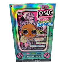 LOL Surprise OMG Dance Dance Dance Miss Royale Fashion Doll with 15 Surprises