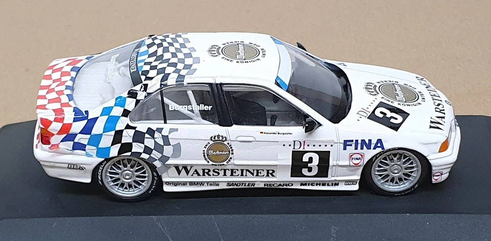Minichamps escala 1/43 430 942003 - BMW 318i ADAC TW-Cup 1994 #3 Burgstaller Foto 3 de 4