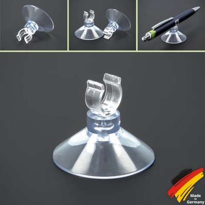 1-100 x Saugnapf 40 mm kleine Klemme Clip Aquarium Lichterketten Schläuche Kabel