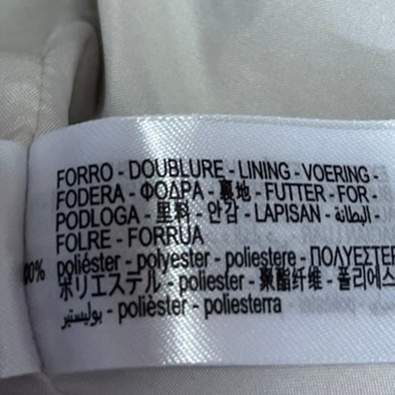 Zara Women's Ivory White Snap Button Down Collar Duster Pea Coat Jacket Size S thumbnail 4