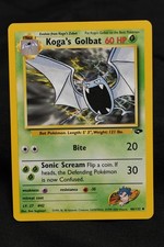 Koga's Golbat 46/132 LP+ Gym Challenge Regular Uncommon Unlimited Pokémon Card on eBay