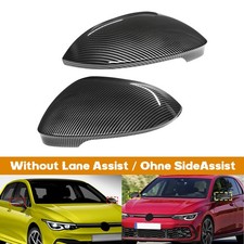 1 Paar Spiegelkappe Außenspiegel Abdeckungen Für VW Golf VIII CD1, DA1 CG5, DB5