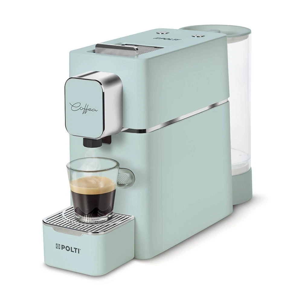 Polti Macchina da Caffe' Coffea Cs15w con 54 Cialde Bianca