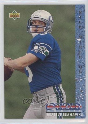 1993 Upper Deck Star Rookie Rick Mirer #3 0a3