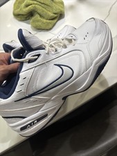Size 13 - Nike Air Monarch IV 4E Wide White