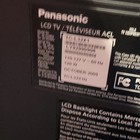 Panasonic TC-L32X1 32in LCD TV 720p HD 60Hz ATSC Tuner Black 2009 — photo 2