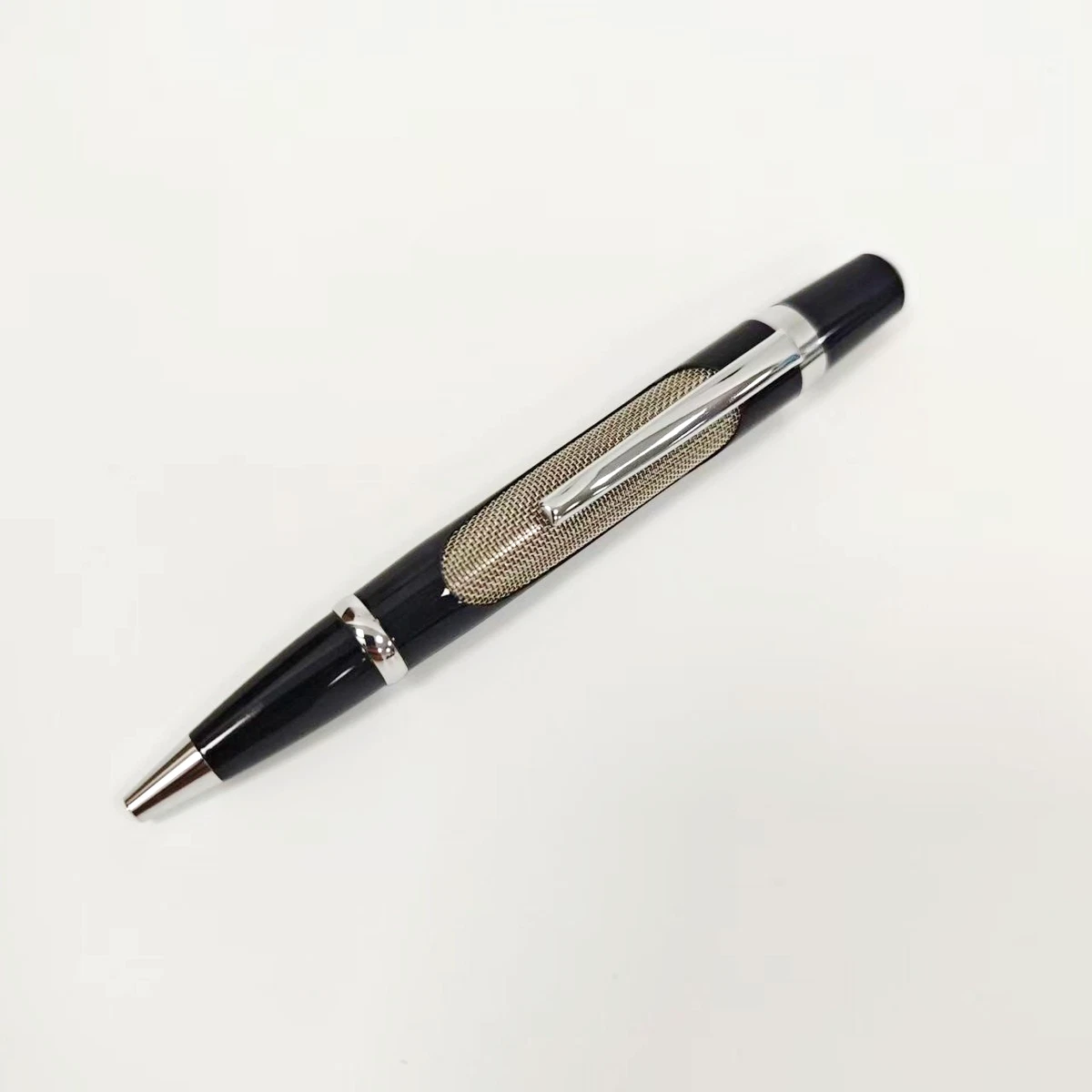 Bentley Motors Black and Silver Ballpoint Pen | Luxury Gift Boxed