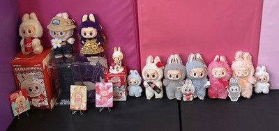 Popmart Labubu Assortment Lot With 8 Labubus, 1 Statue And 2 Mini Labubus
