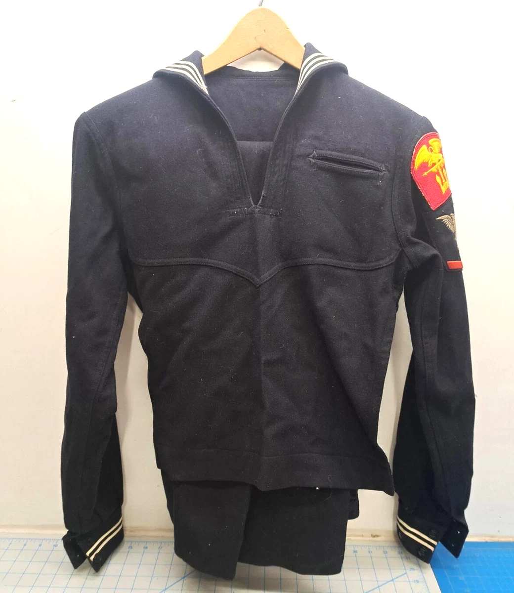 美国海军毛衣印第安纳原装ww2 收藏我们制服| eBay